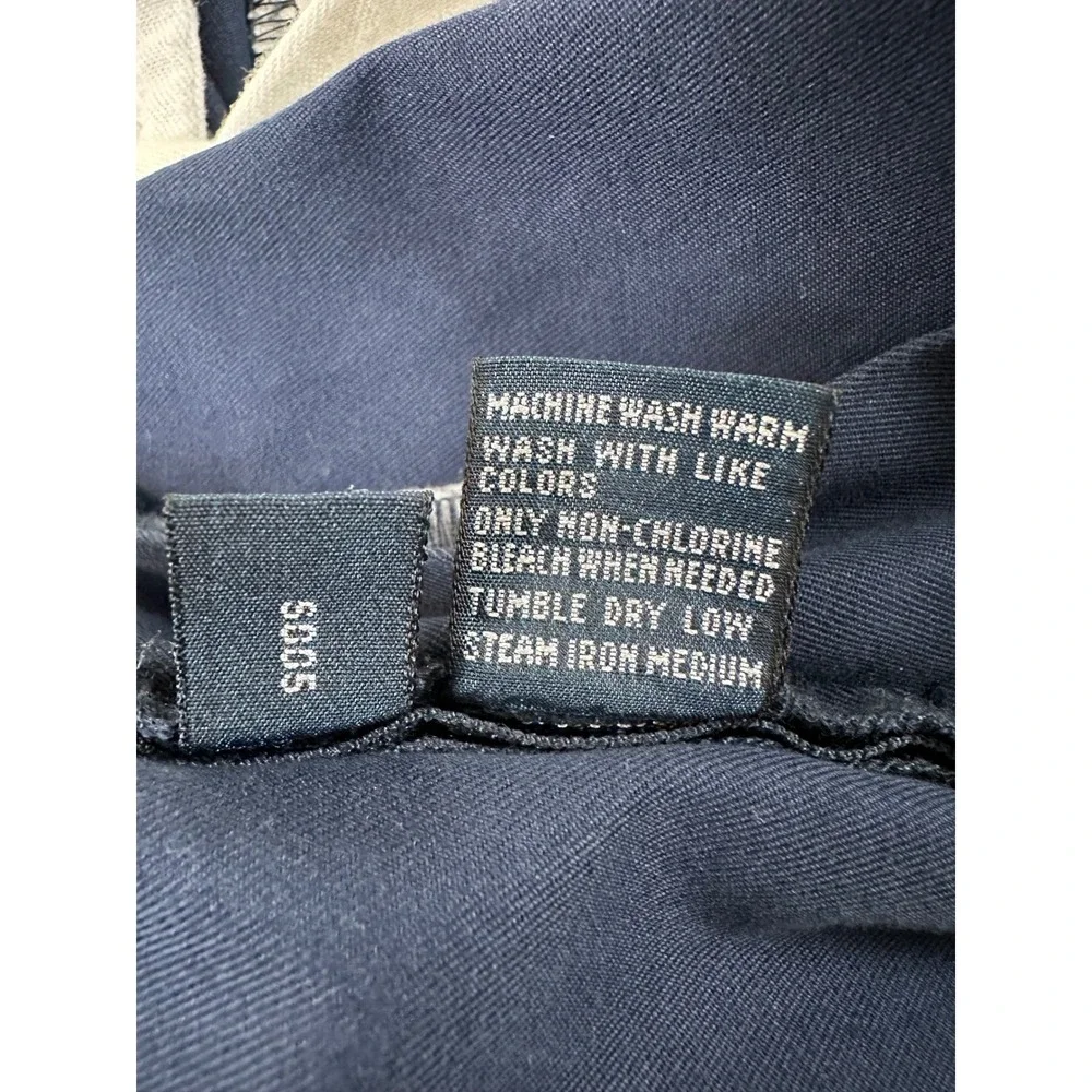 Vintage‎ Polo Ralph Lauren Pleated Chino Pants Men 38x30 Blue Preppy Old Money